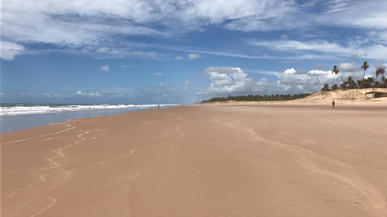 ホテル Pe Na Areia コンデ エクステリア 写真